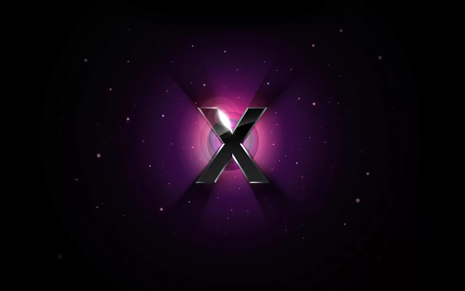 Fondo oscuro de Mac OS X