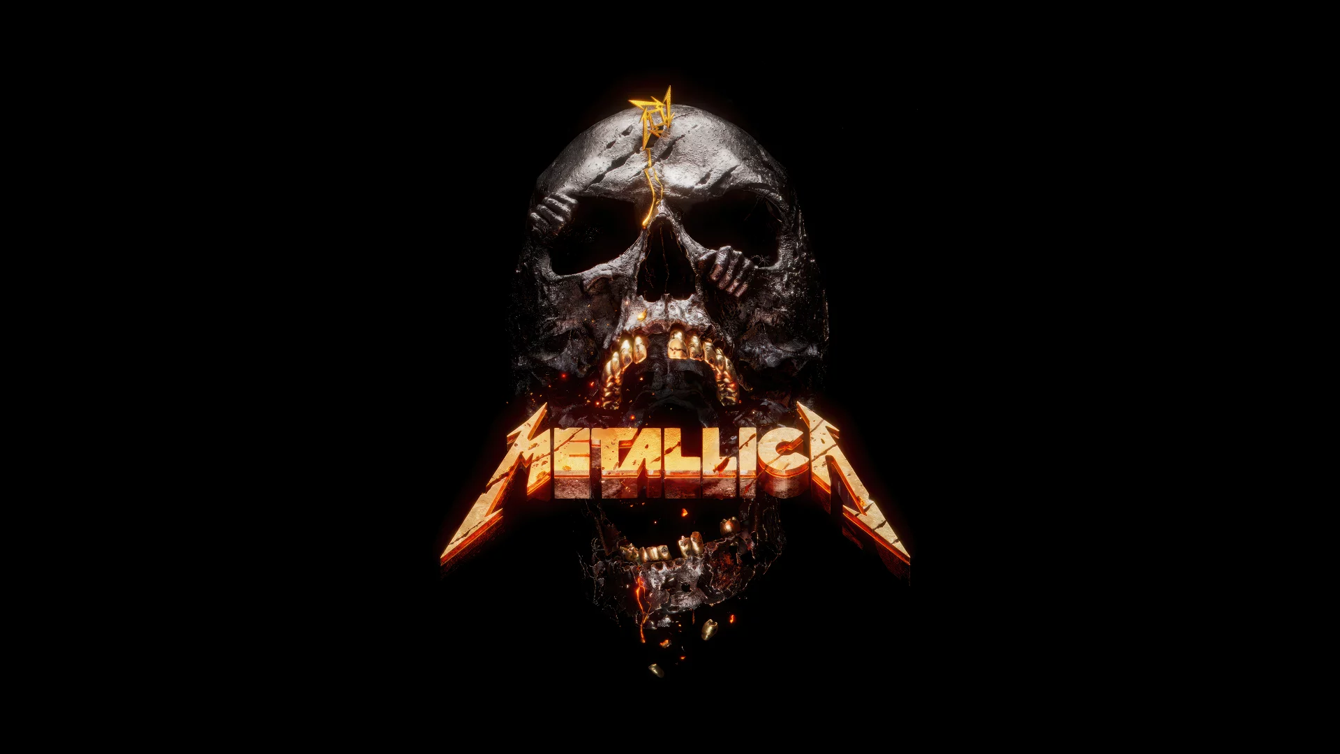 Metallica - arte digital calavera