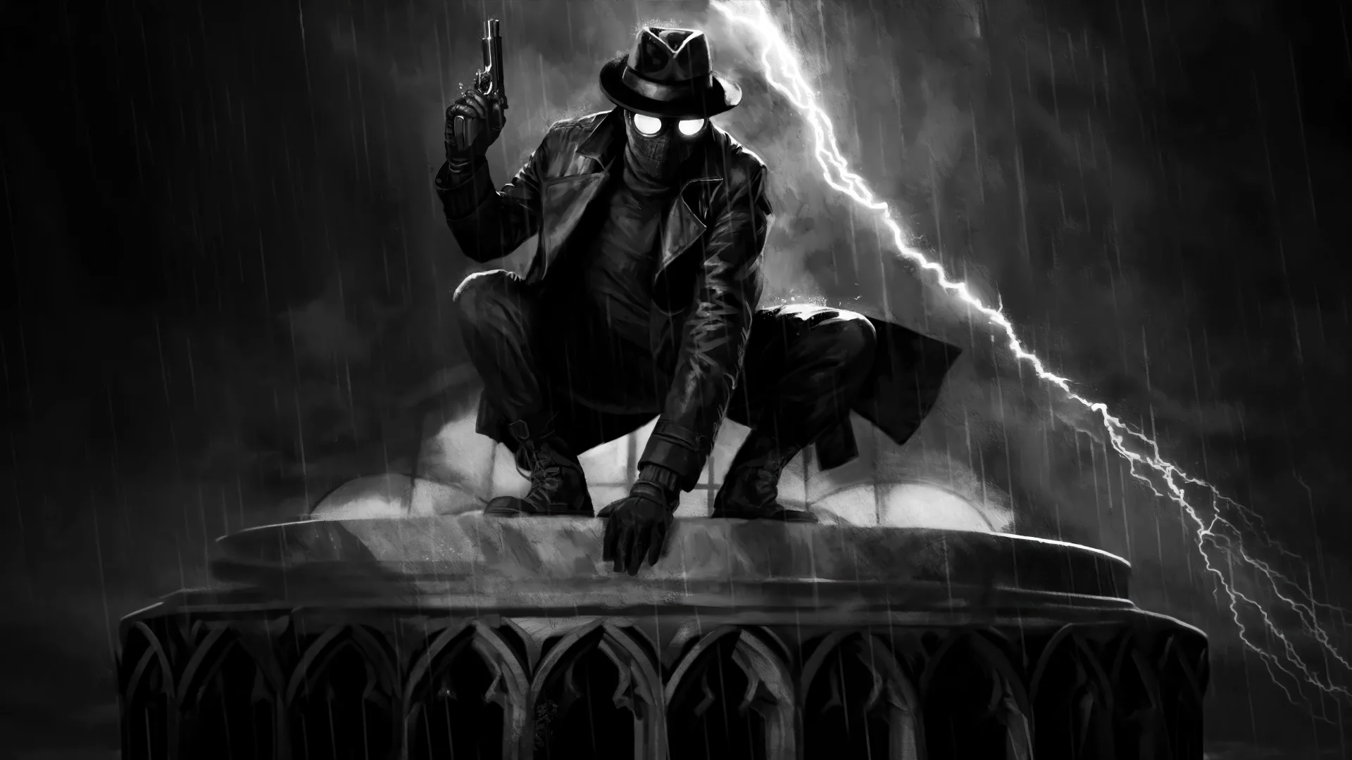 Spider noir gun series