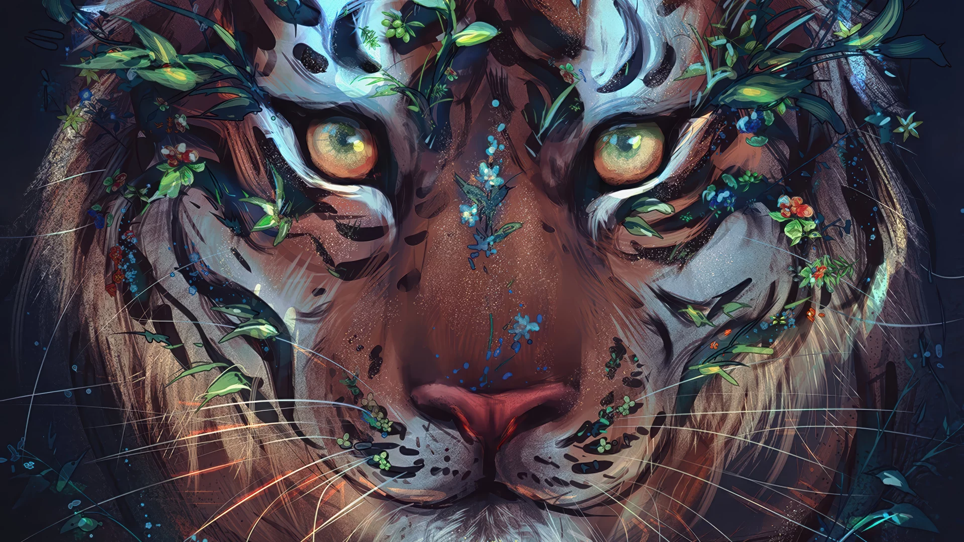 Tigre arte digital