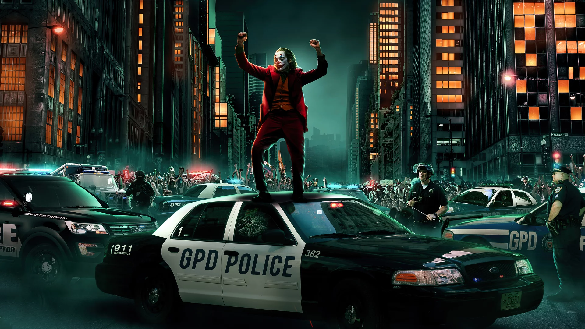Joker bailando