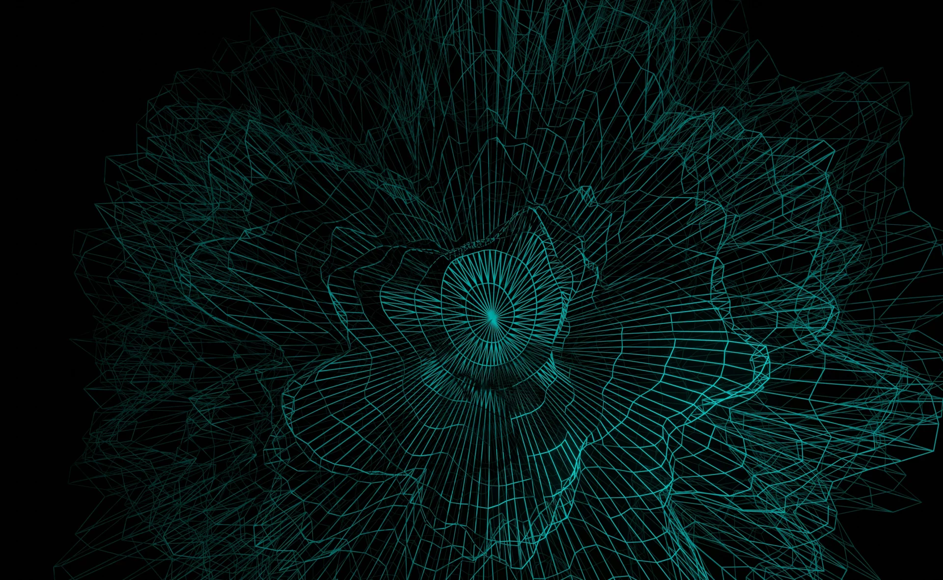 Abstracto con forma de flor
