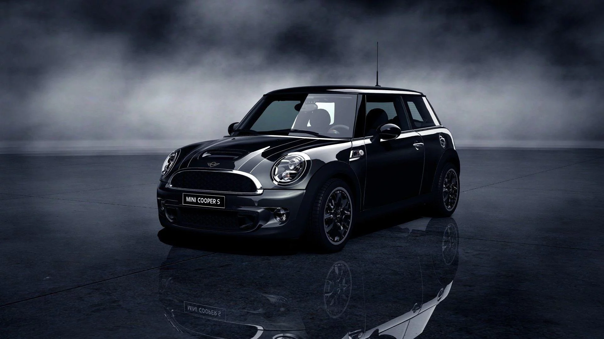 Mini Cooper negro