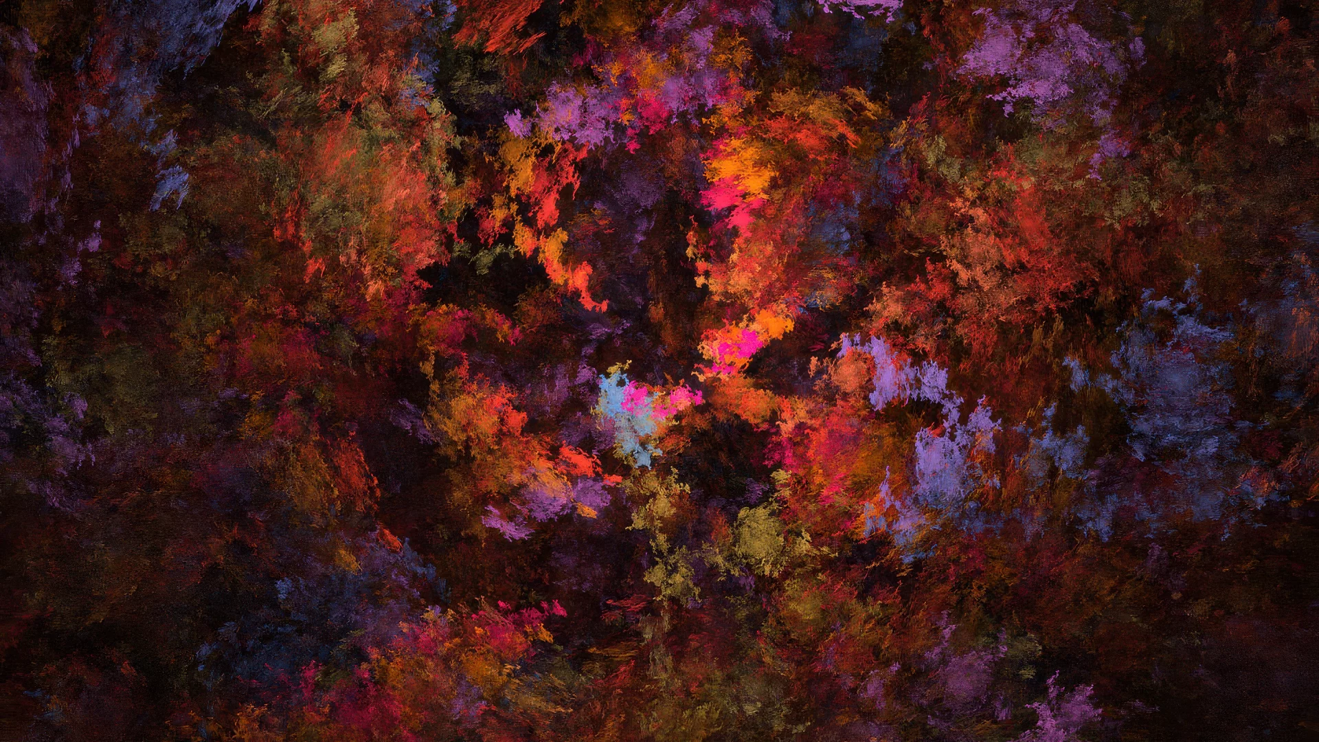 Suelo forestal fractal