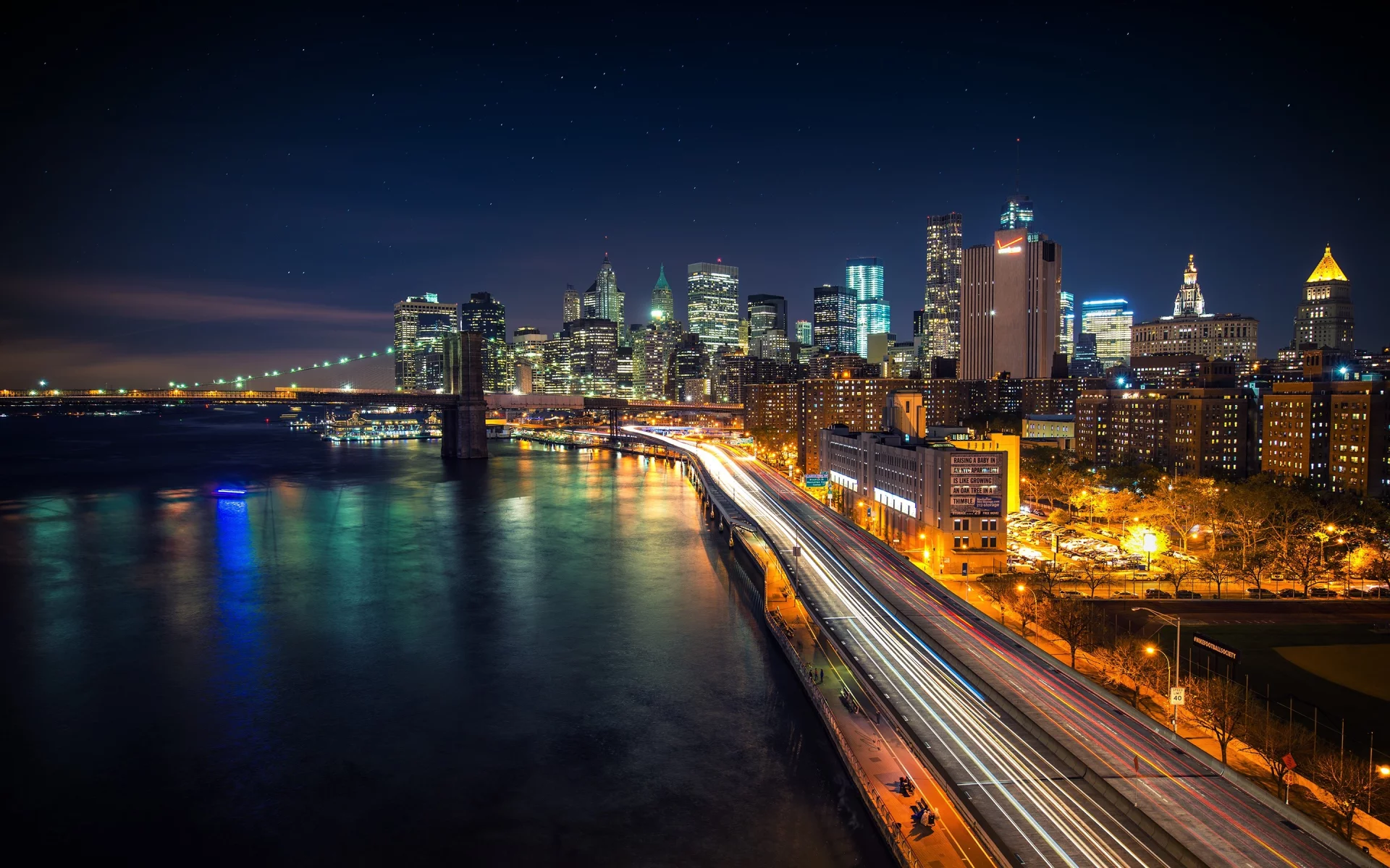 Noche en manhattan USA
