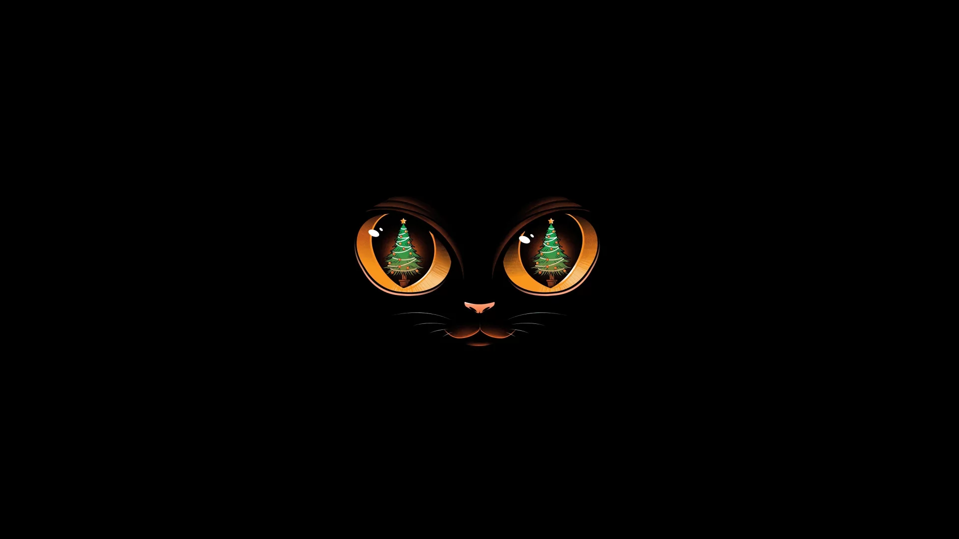 Navidad Gato Negro