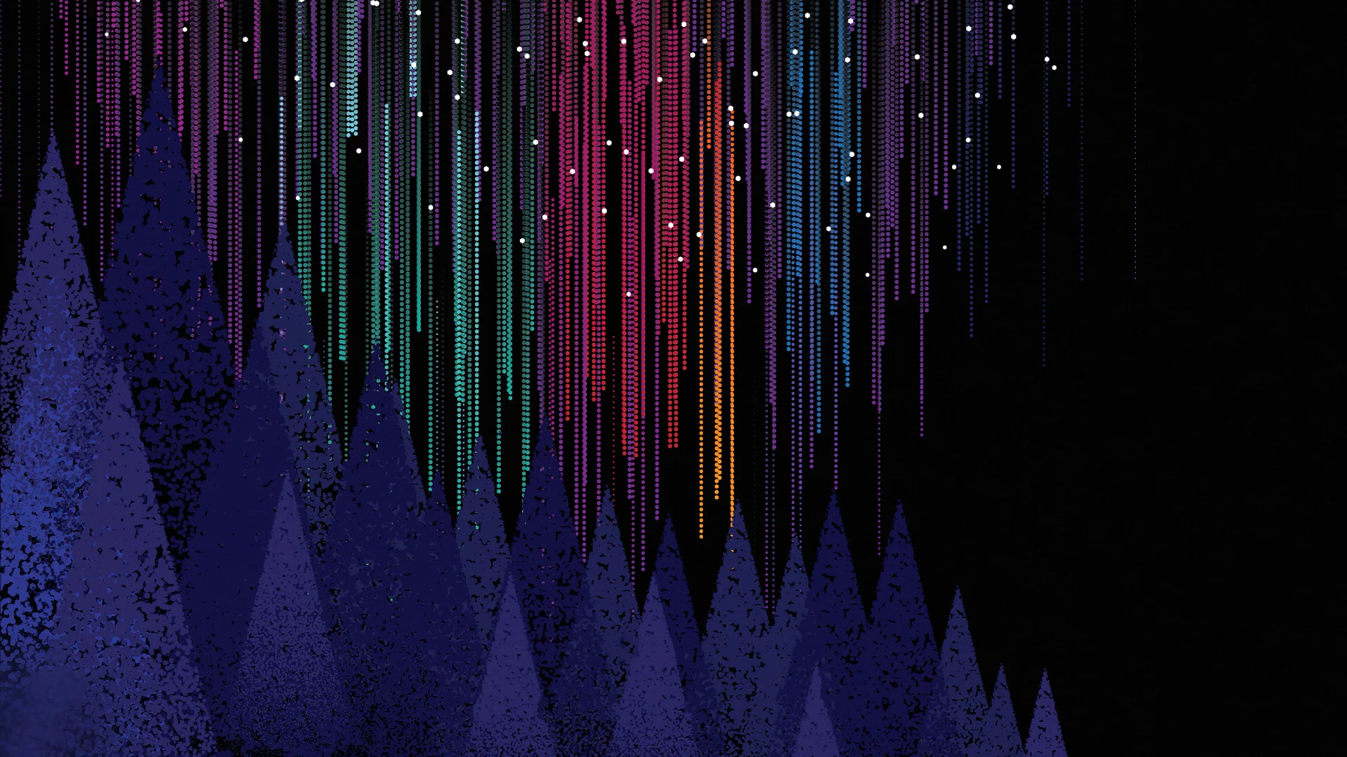 Fondo de líneas coloridas