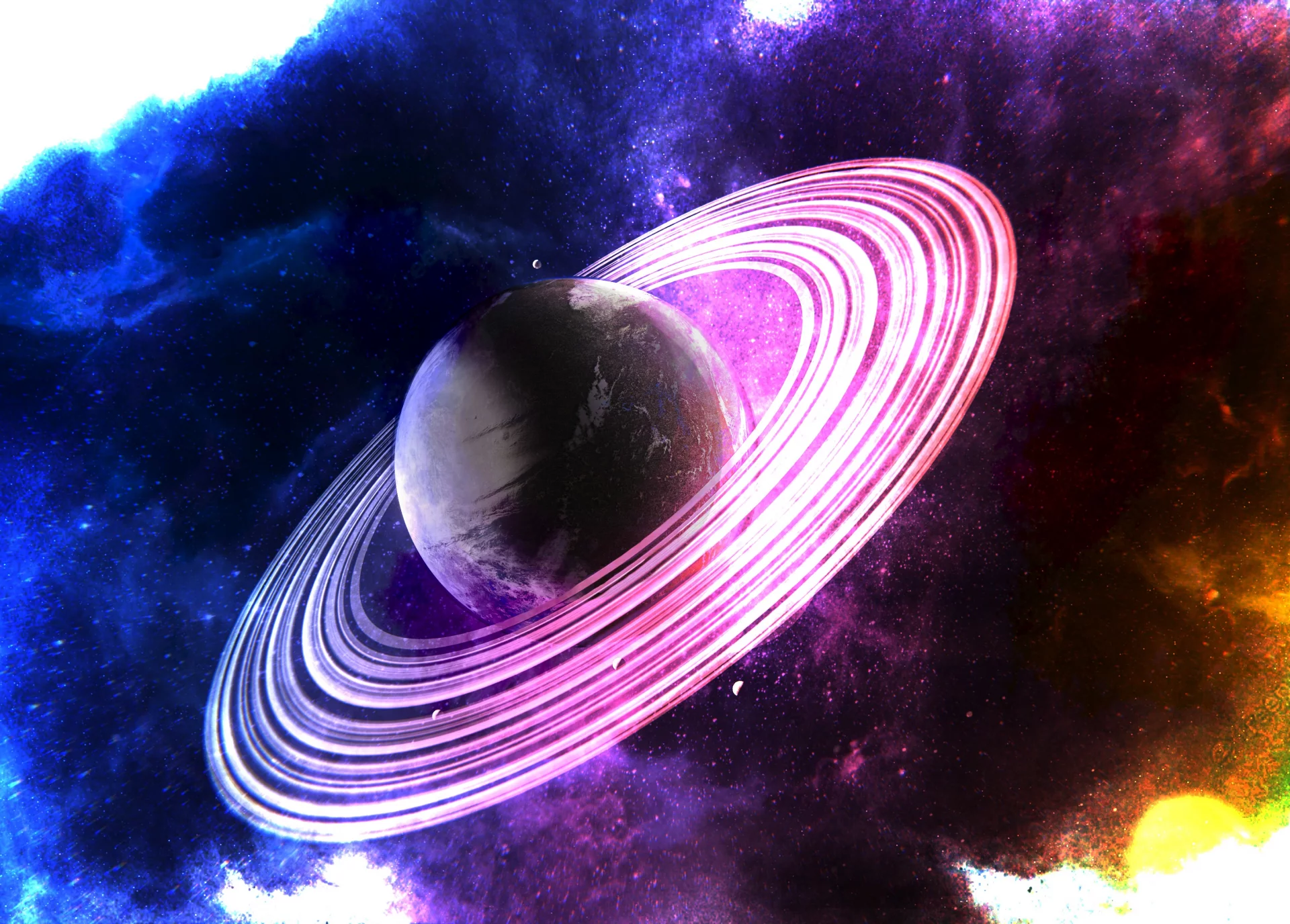 Anillos de Saturno, surrealistas