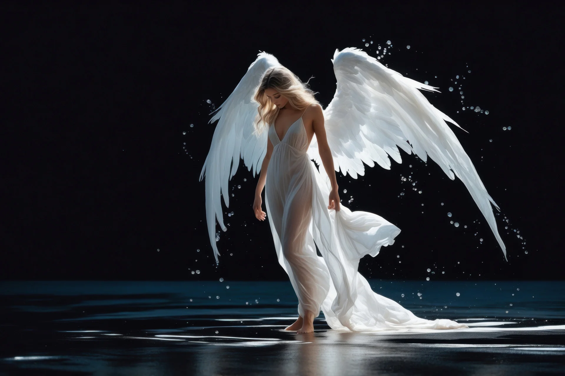 Angel blanco