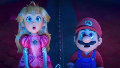 Super Mario Galaxy y Princesa Peach