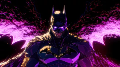Batman Morado