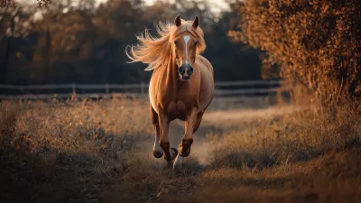 caballo corriendo