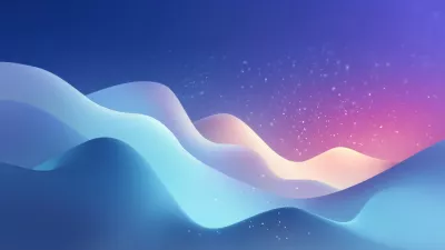 Colorful Wave Shapes
