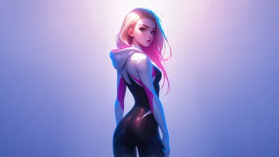 Spider Gwen Del Spider Verso