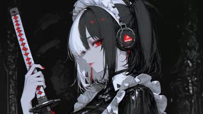 Chica Anime con Catana