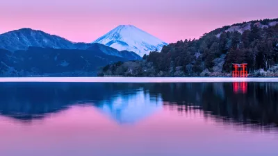 Lago del monte Fuji