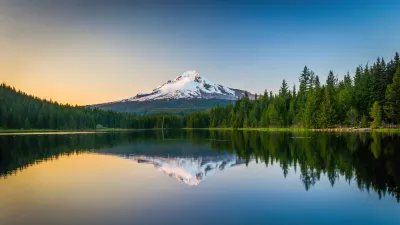 Lago Bosque Y Montana