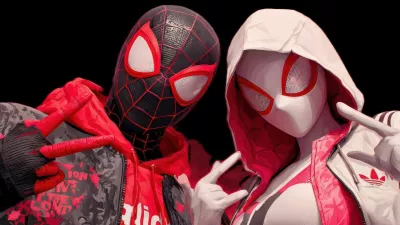 Spiderman y spider gwen