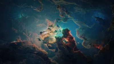 Espacio cósmico nebulosa