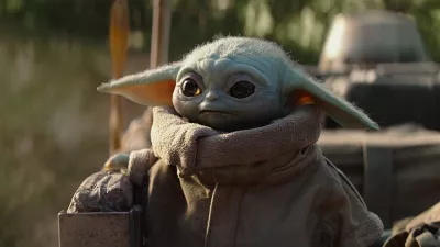 The mandalorian baby yoda
