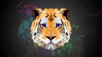 Tigre abstracto