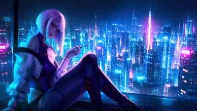 Lucy cyberpunk
