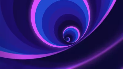 Thumbnail Abstracto de espiral de neón en remolino