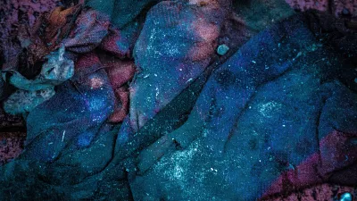 Nebulosa abstracta de medianoche
