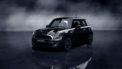 Mini Cooper negro