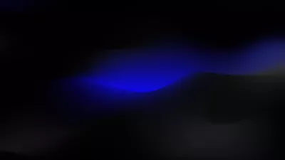 Difuminado abstracto en degradado azul