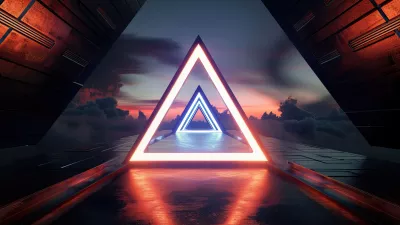 Portal triangular