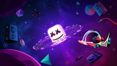 Dj marshmello art