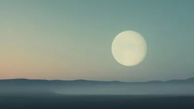 Luz de luna en el cielo