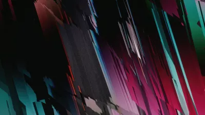 Glitch abstracto