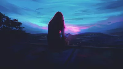 Chica sola Arte
