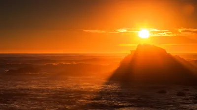 Atardecer en dorado