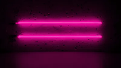 Barras de luces neon Rosa