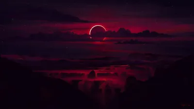 Eclipse rojo