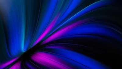 Formas azul y purpura