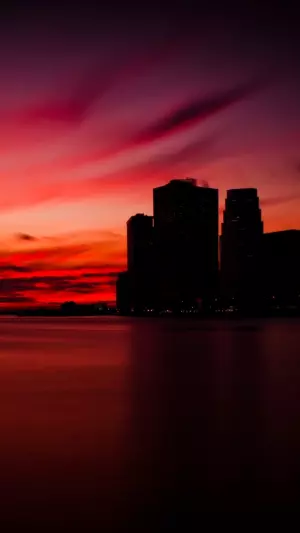 Paisaje atardecer