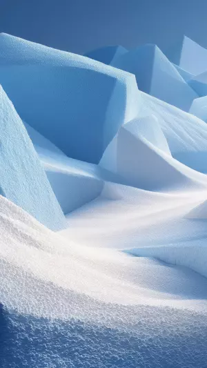 hielo azul