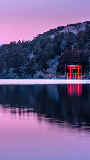 Lago del monte Fuji