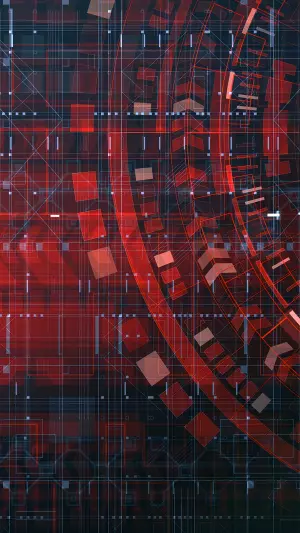 Abstracto rojo