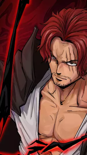 Shanks sword haki one piece