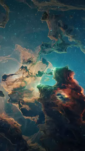 Espacio cósmico nebulosa