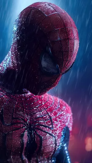 Arte digital realista de Spider-Man
