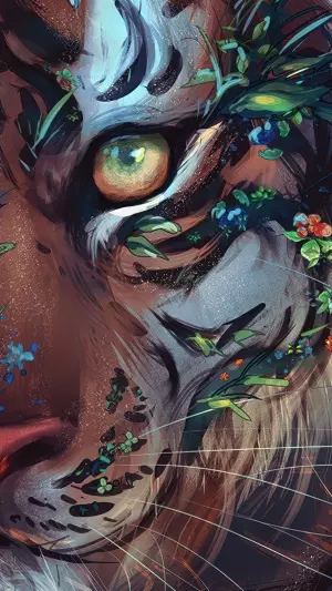 Tigre arte digital