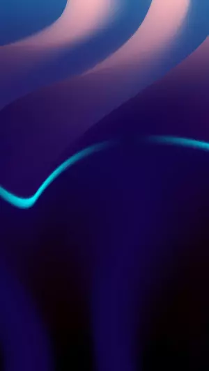Flujo abstracto de luz azul