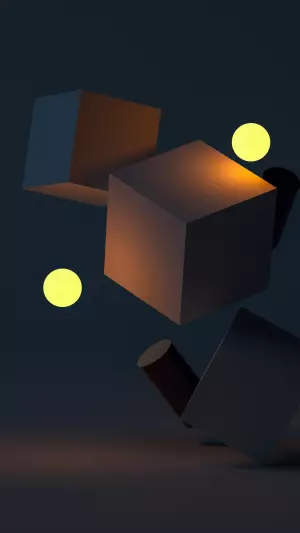 Minimalista 3d oscuro