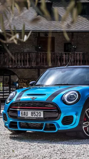Mini Cooper azul